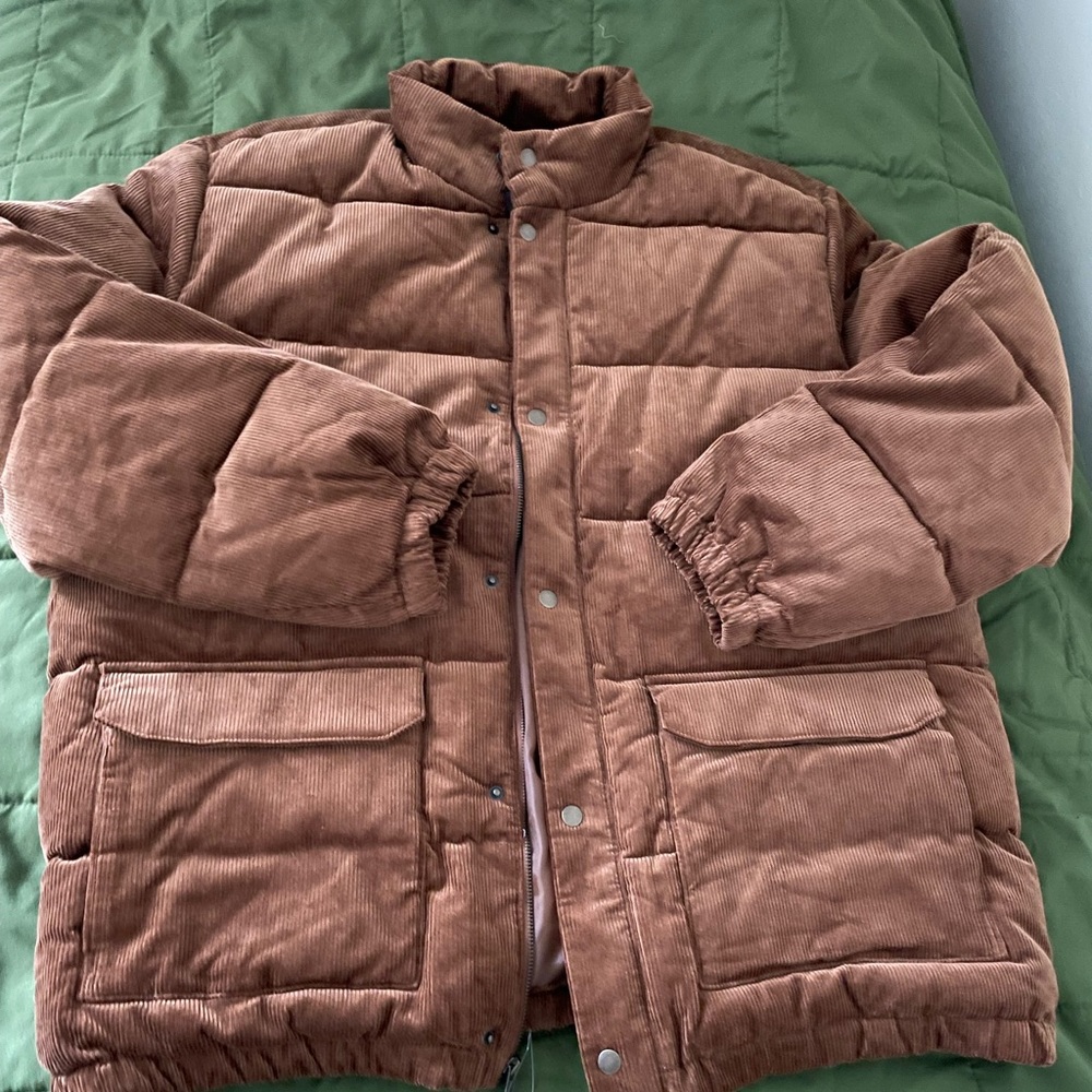 Gap Mwn Velvet Jacket, Brown, S, M
